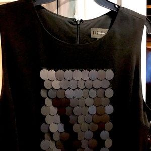 Vera Wang black cocktail dress NWT size 16